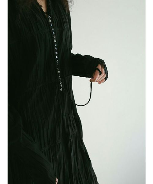 ETRE TOKYO(エトレトウキョウ)】 シアーワッシャーワンピース｜PARIGOT