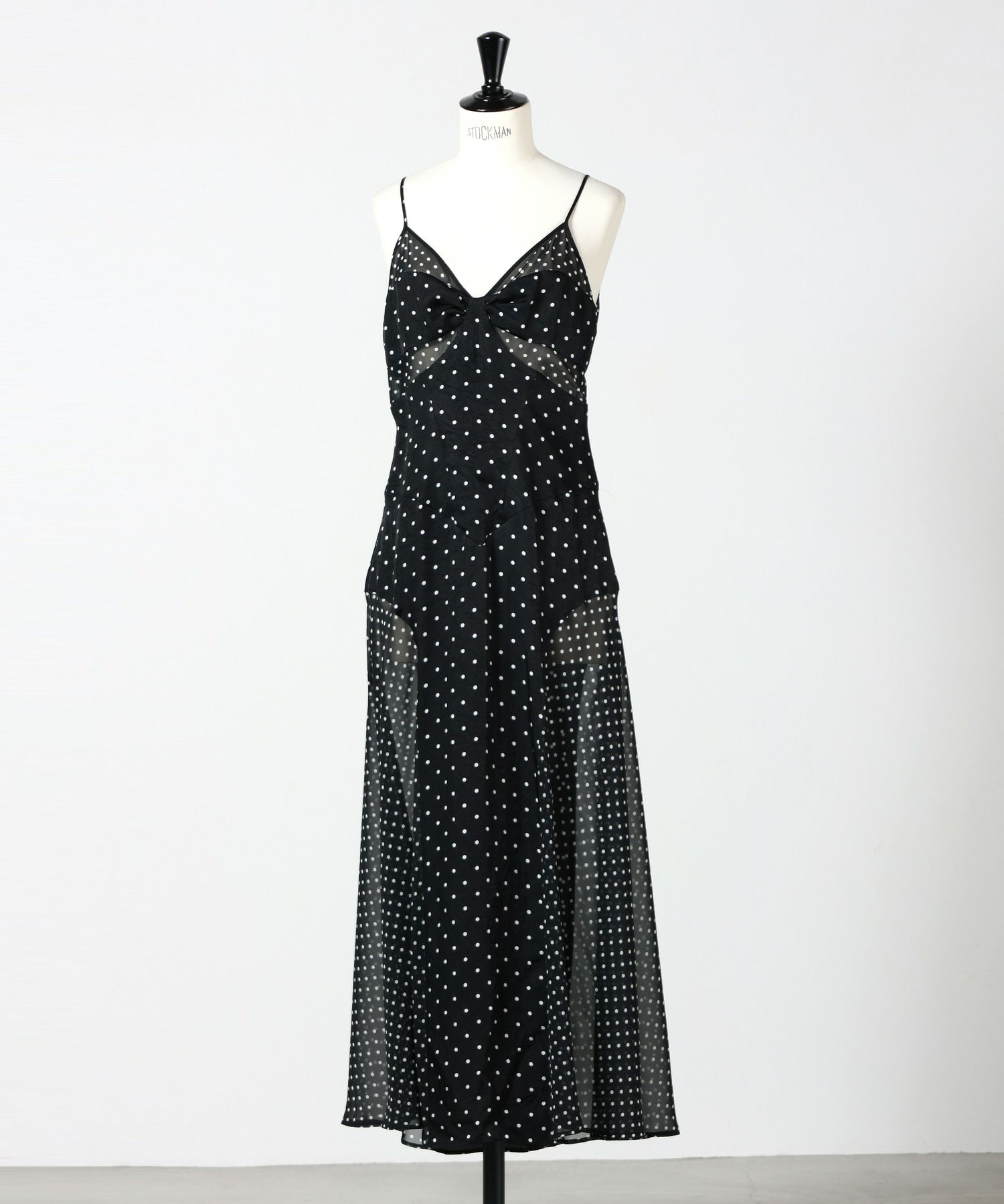 Black Polka Dots