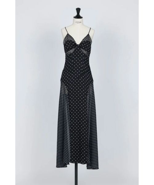 FETICO(フェティコ)】 SHEER COMBINED SLIP DRESS｜PARIGOT
