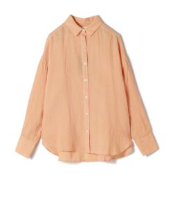 「かわいい～！」 PARIGOT(パリゴ)】 ヨーロピアンフラックスリネンシャツ トップス