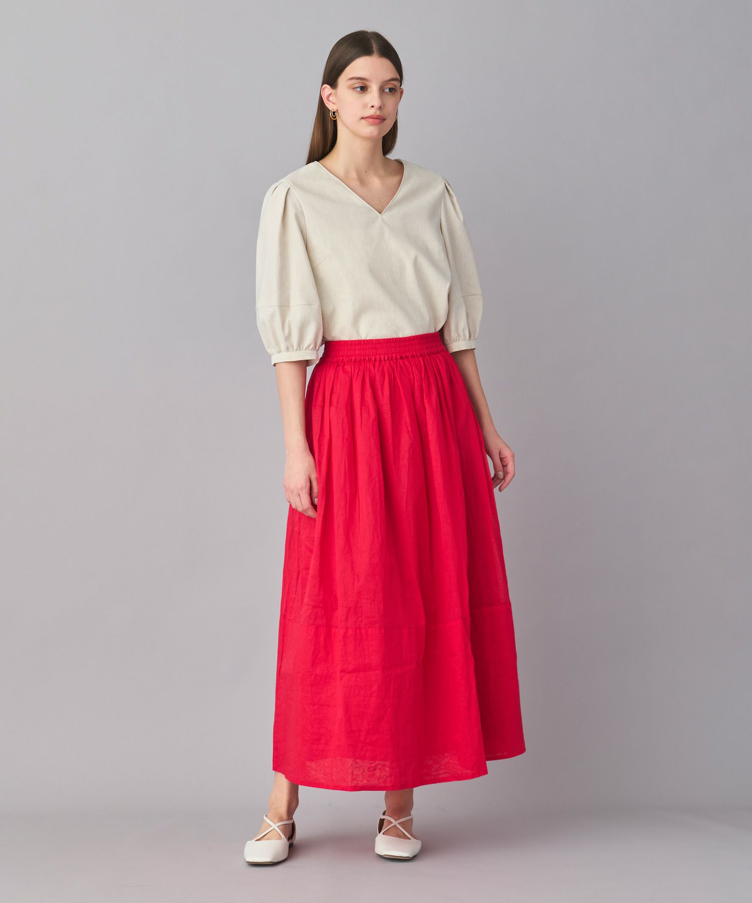 チカキサダ シアーロングスカート 狙わ 