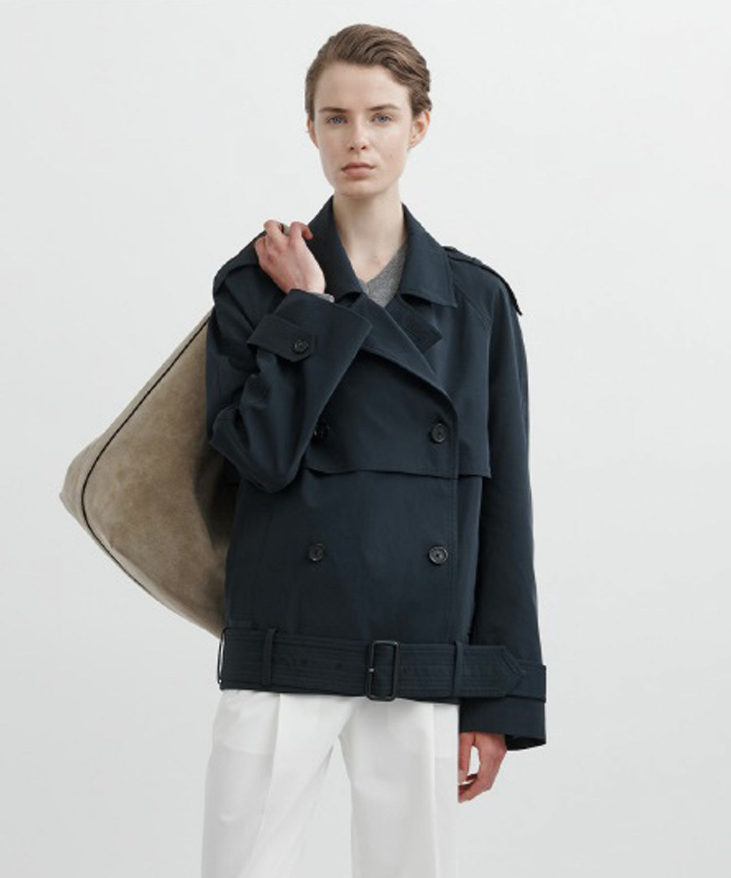 TOTEME(トーテム)】 Short cotton trench｜PARIGOT ONLINE（パリゴ 