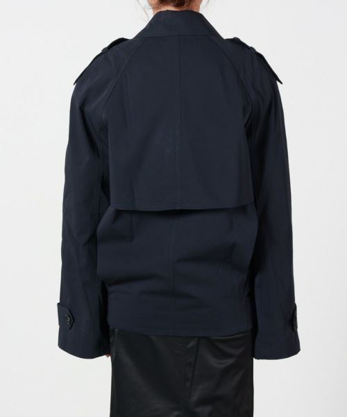 TOTEME◆Short cotton trench オーバーサイズ ショート トレンチ TOTEME◇Short cotton trench オーバーサイズ ショート トレンチ