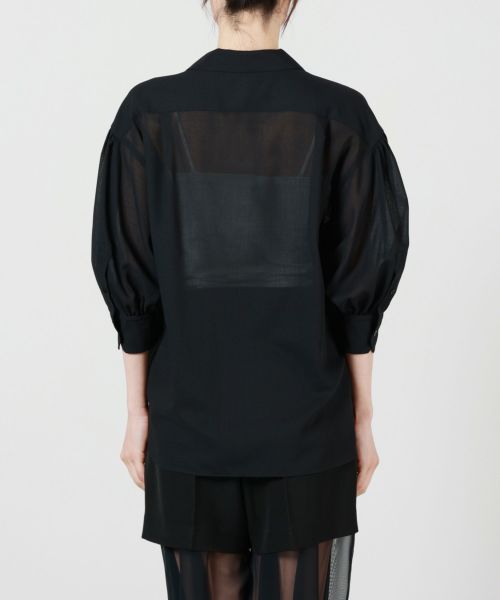 HYKE(ハイク)】 T/W VOILE BALLOON SLEEVE BLOUSE|PARIGOT HYKE(ハイク)】 T/W VOILE BALLOON SLEEVE BLOUSE|PARIGOT