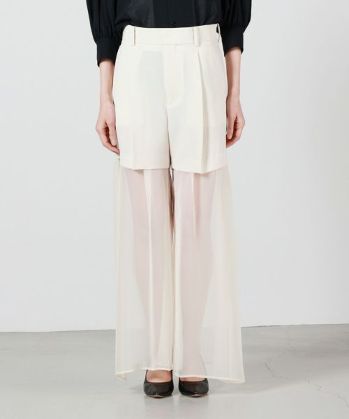 HYKE(ハイク)】 OXFORD LAYRED PANTS｜PARIGOT ONLINE（パリゴ