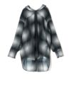 501(GEOMETRIC BLACK CHECK)