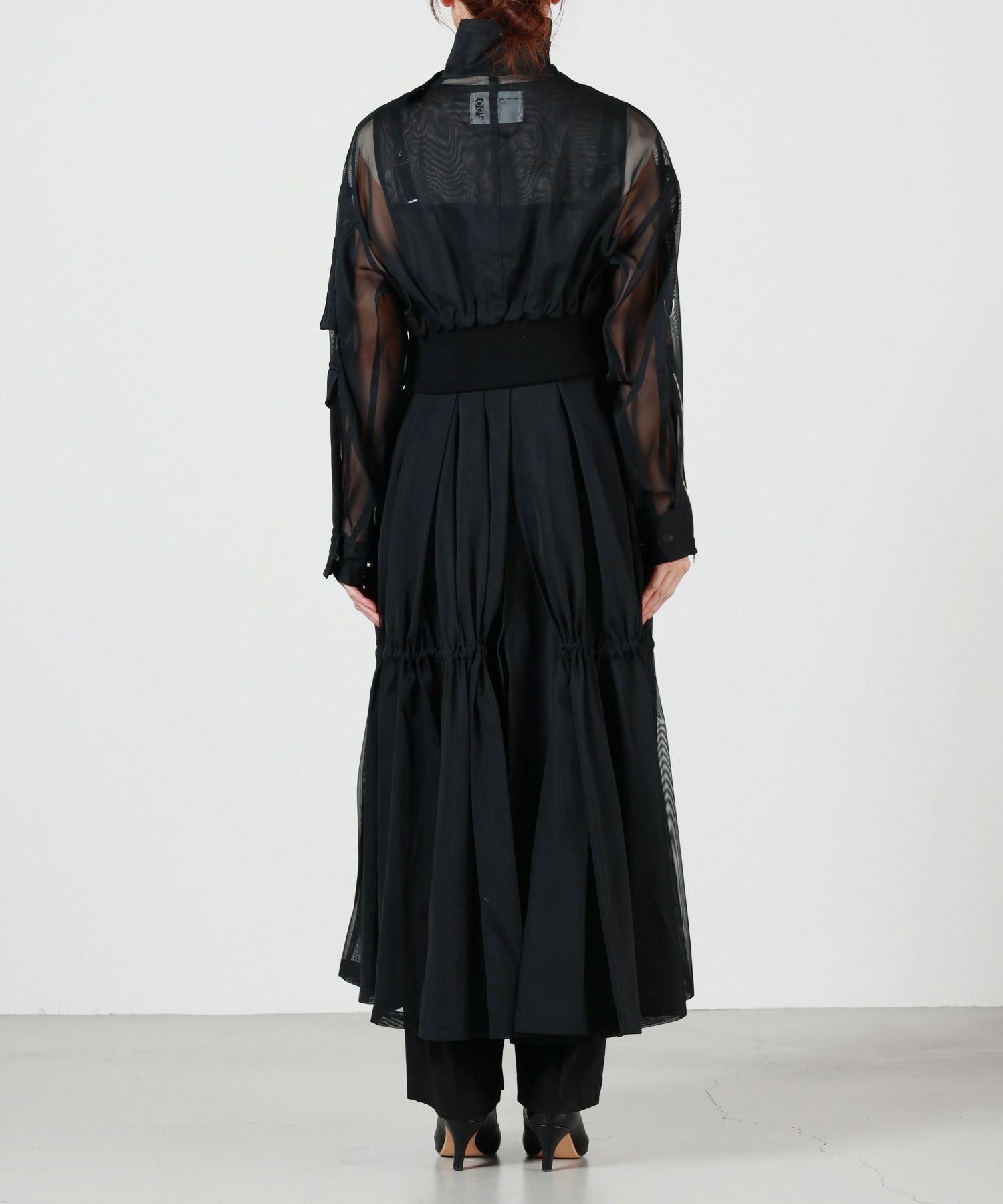 TOGA PULLA(トーガプルラ)】 HIGH TWIST GAUZE COAT 2｜PARIGOT ONLINE 