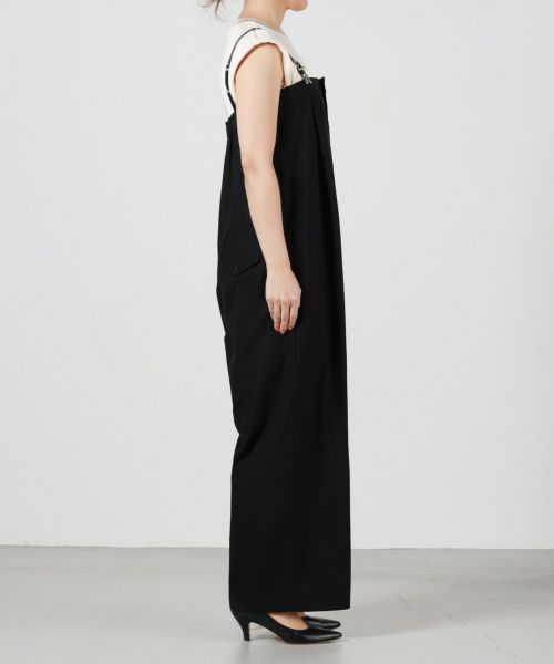 TOGA PULLA(トーガプルラ)】 HIGH TWIST TWILL JUMPSUIT