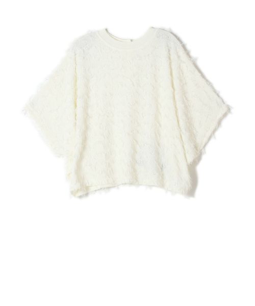 【今季 新品・未使用】MICA & DEAL フリンジジャガードボレロ MICA&DEAL カーディガン フリンジジャガードボレロ レディース