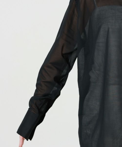 TOTEME(トーテム)】 Stand-collar shirt｜PARIGOT ONLINE