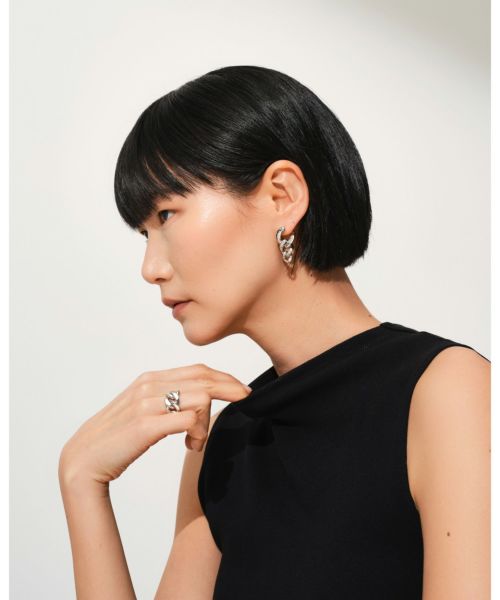 TOM WOOD(トムウッド)】 Dean Hoops Triple ピアス｜PARIGOT ONLINE