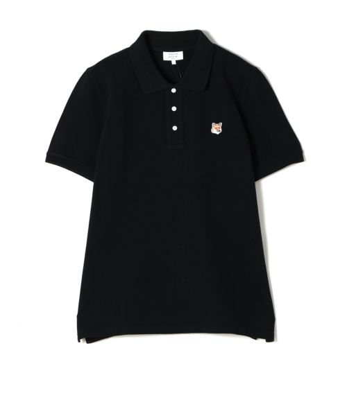 MAISON KITSUNE PARIS ポロシャツ ヘッド パッチ　フォックス MAISON KITSUNE(メゾンキツネ)】 ボールド フォックスヘッド