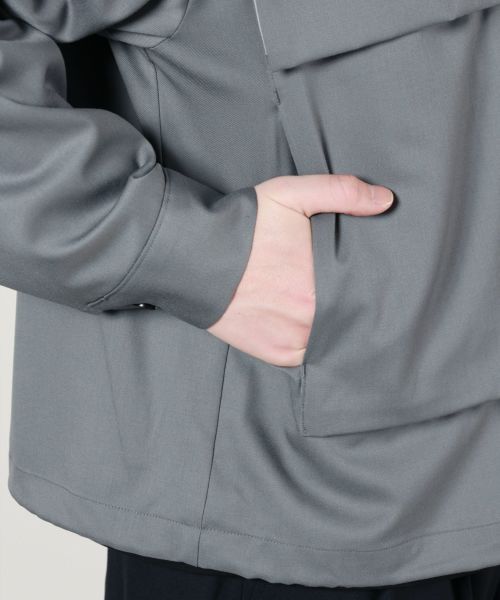 N.HOOLYWOOD SHIRTS BLOUSON 23SS ライトグレー N.Hoolywood(エヌハリウッド)】 SHIRT BLOUSON｜PARIGOT ONLINE