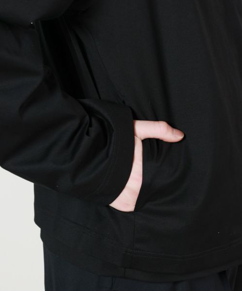 N.Hoolywood(エヌハリウッド)】 COLLARLESS BLOUSON｜PARIGOT