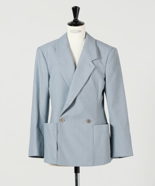 LEMAIRE(ルメール)】 DOUBLE BREASTED TAILORED JACKET｜PARIGOT