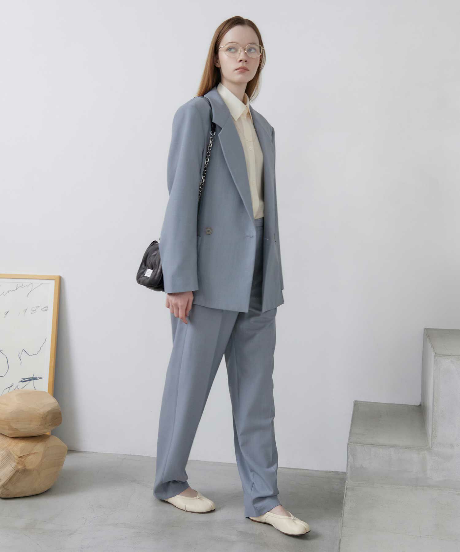 LEMAIRE(ルメール)】 DOUBLE BREASTED TAILORED JACKET｜PARIGOT