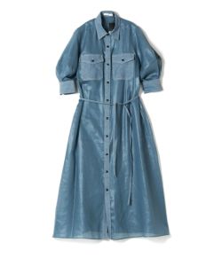 HYKE(ハイク)】 SHEER CHAMBRAY DRESS｜PARIGOT ONLINE（パリゴ