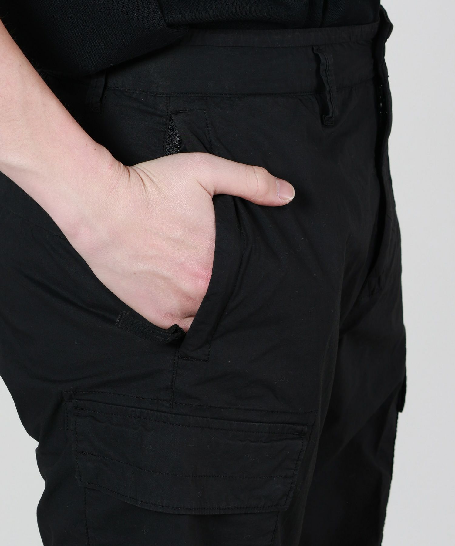 (美品)STONE  ブラックカーゴショートパンツ 7669203441-15-2.jpg?type=img&