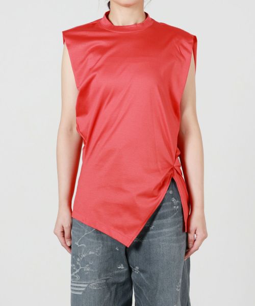 トップス hamachi ウォッシャブル】タイガーパッチTシャツ(トップス)｜EVEX by