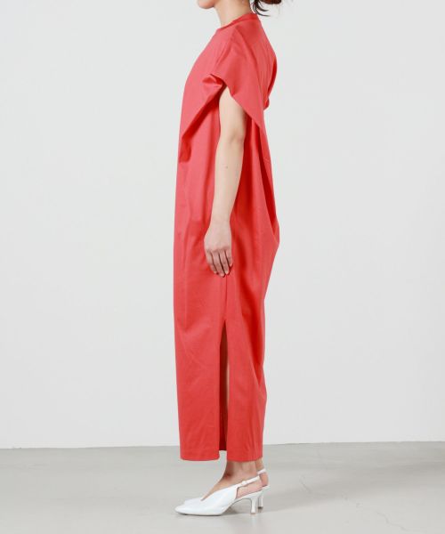 Mame Kurogouchi(マメ クロゴウチ)】 Cotton Jersey Asymmetric