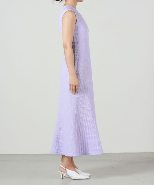 Mame Kurogouchi(マメ クロゴウチ)】 Shirring Jersey Jacquard Mame Kurogouchi(マメ クロゴウチ)】 Shirring Jersey Jacquard