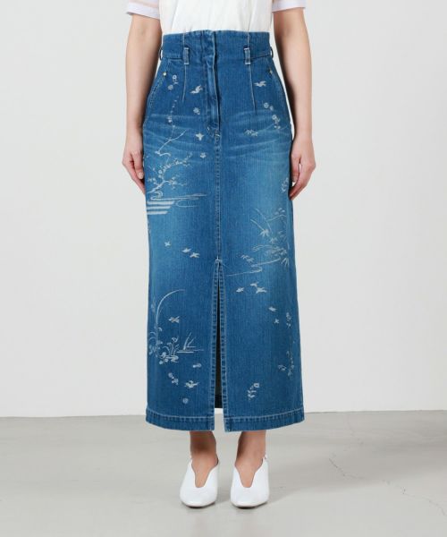 A－Line Denim Skirt | Mame Kurogouchi (Women