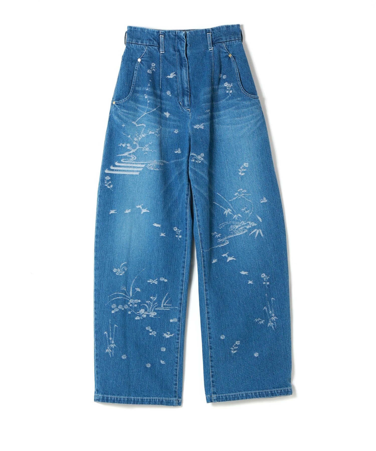 Mame Kurogouchi(マメ クロゴウチ)】 Nature Pattern Jacquard Wide 