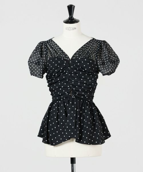 Black Polka Dots