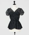 Black Polka Dots