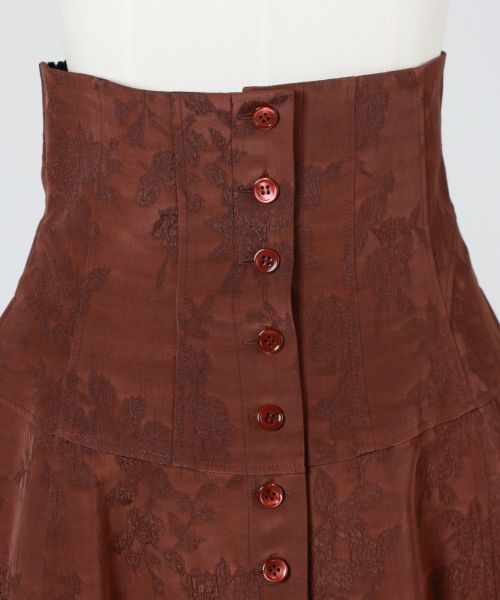 FETICO｜ROSE JACQUARD MAXI SKIRT | Rakuten Fashion(楽天