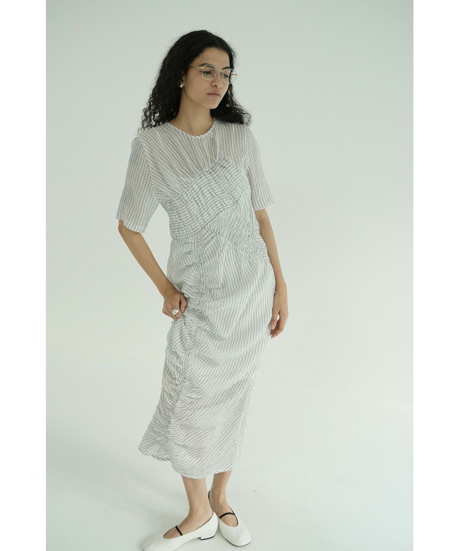 CLANE(クラネ)】 RANDOM SHIRRING ONEPIECE｜PARIGOT ONLINE（パリゴ 