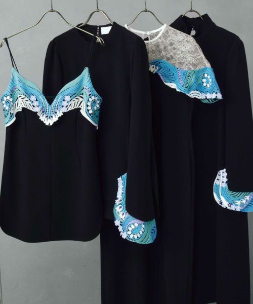Mame Kurogouchi(マメ クロゴウチ)】 PARIGOT別注 Embroidered Mame Kurogouchi(マメ クロゴウチ)】 PARIGOT別注 Embroidered