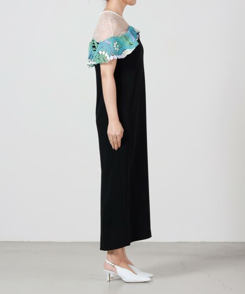 2サイズ】PARIGOT別注 Tulle Lace Classic Dress Mame