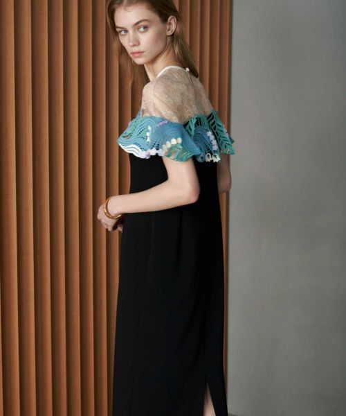 Mame Kurogouchi(マメ クロゴウチ)】 PARIGOT別注 Tulle Lace
