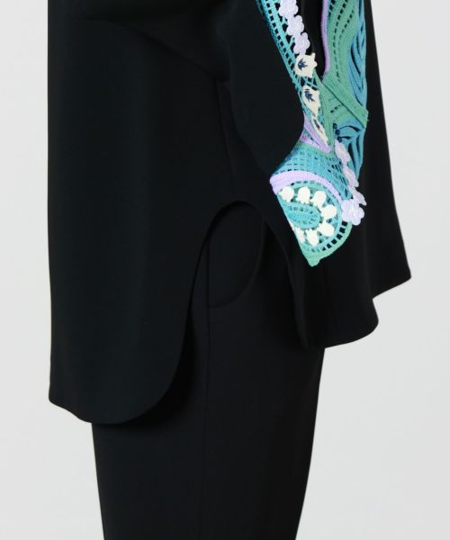 Mame Kurogouchi(マメ クロゴウチ)】 PARIGOT別注 Embroidered