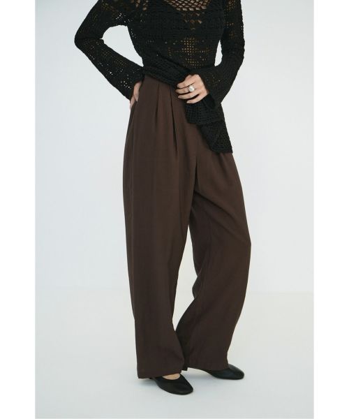 SHEER STRAIGHT PANTS｜SKIRT/PANTS(スカート/パンツ)｜CLANE