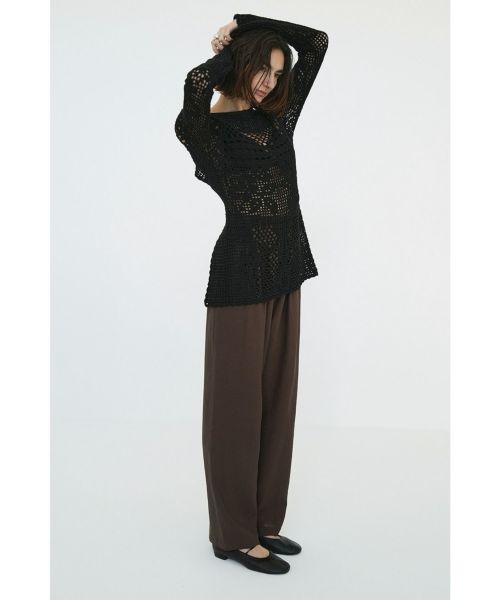 CLANE(クラネ)】 SHEER STRAIGHT PANTS｜PARIGOT ONLINE（パリゴ