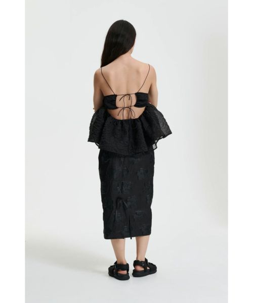セシリーバンセン - Cecilie Bahnsen | Jerry Drop Shoulder Top