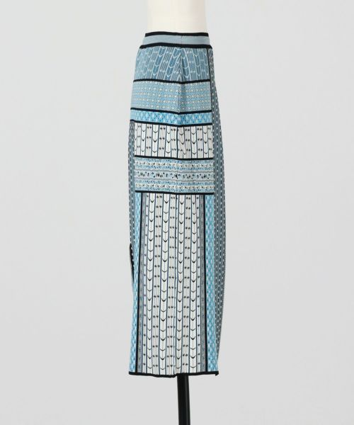 Mame Kurogouchi(マメ クロゴウチ)】 Geometric Pattern Knitted