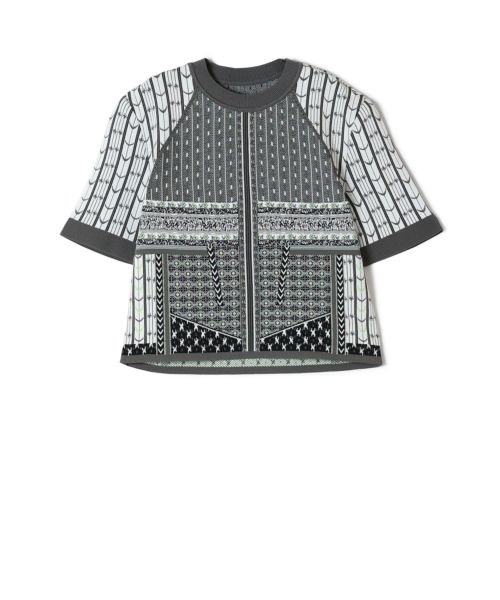 Mame Kurogouchi(マメ クロゴウチ)】 Geometric Pattern Knitted