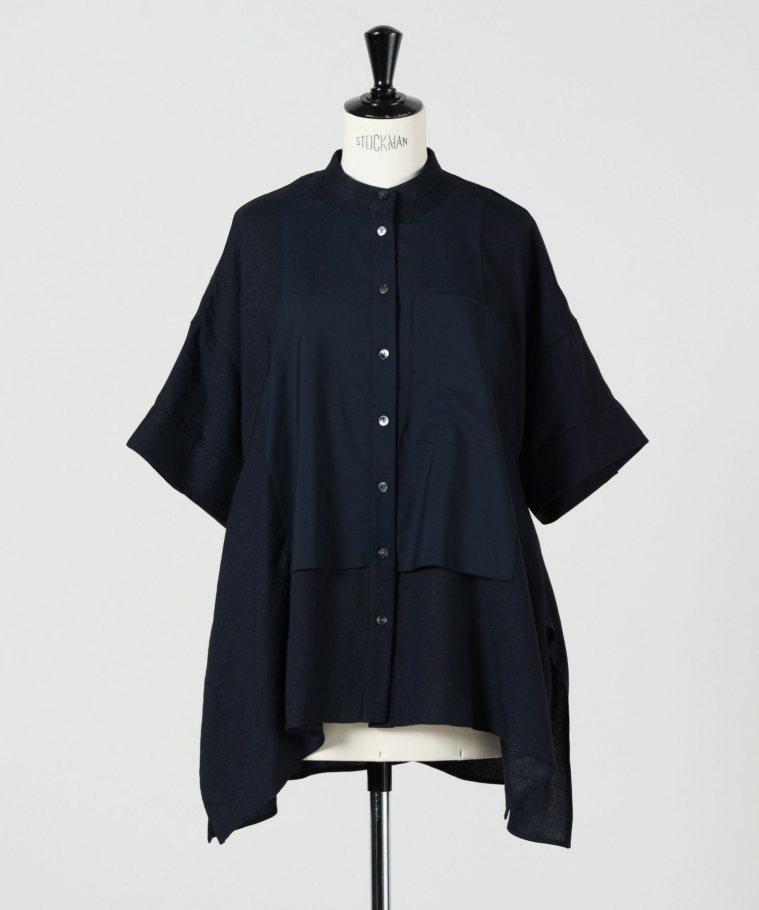ENFOLD(エンフォルド)】VEST DOCKING SHIRT｜PARIGOT ONLINE（パリゴ 
