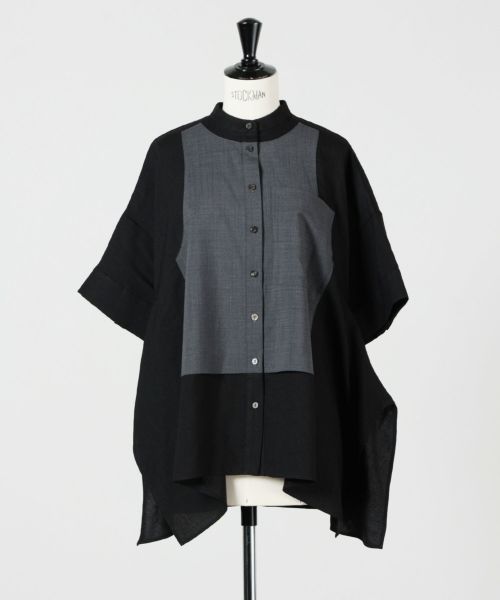 2025年新作アイテムが続々登場 ENFOLD(エンフォルド)】VEST DOCKING SHIRT｜PARIGOT ONLINE トップス