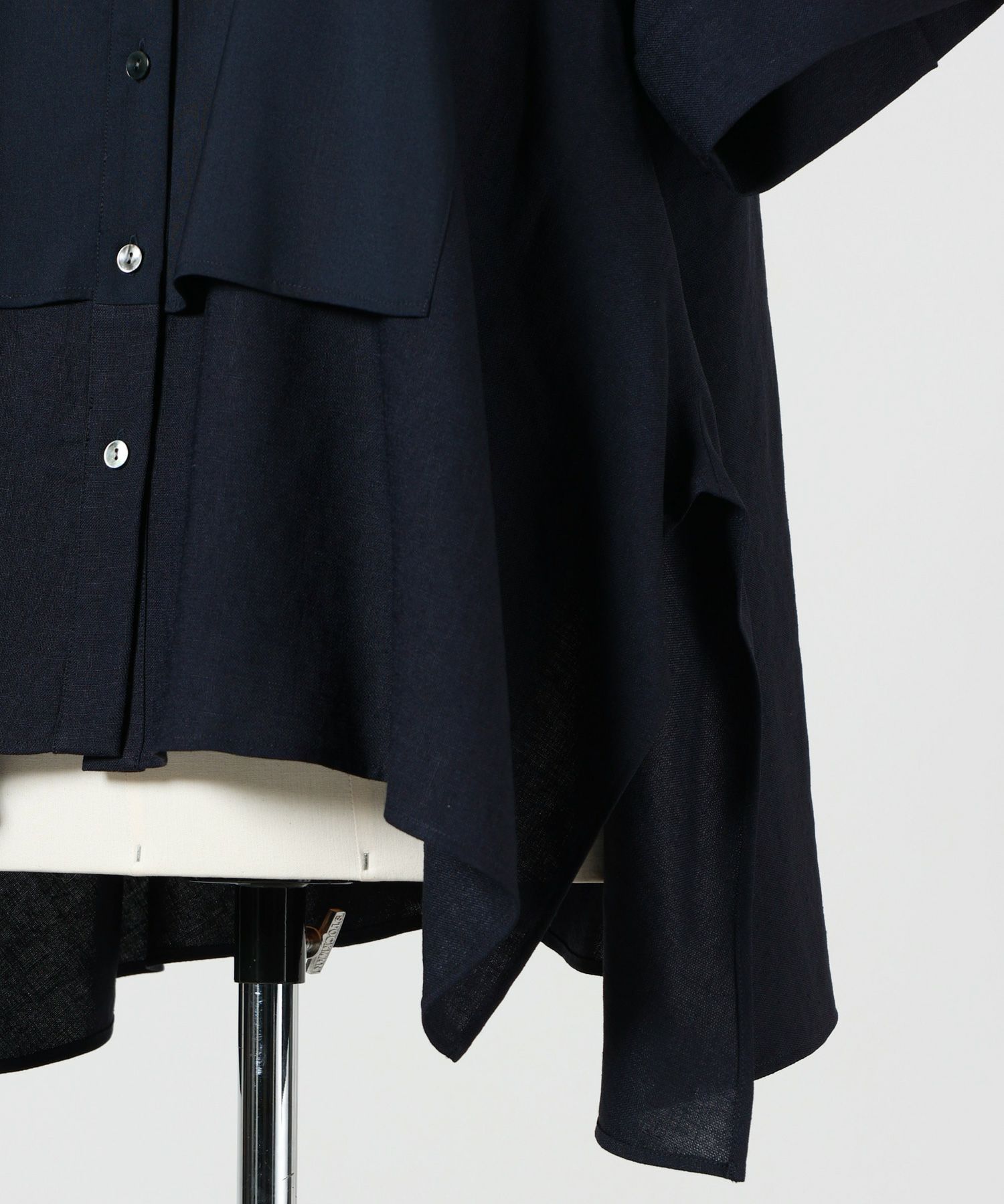 ENFOLD(エンフォルド)】VEST DOCKING SHIRT｜PARIGOT ONLINE（パリゴ 