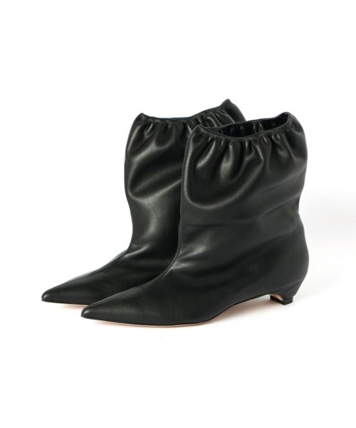 ゆな【新品未使用 新作】PIPPICHIC ブラック オープントゥ PIPPICHIC(ピッピシック)のANNA JEWELRY BOOTS通販 | 集英社