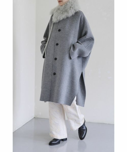 near.nippon ニアーニッポン コート ☆ ストール付き ケープコート ストール付き ケープコート - near.nippon (ニアーニッポン)公式