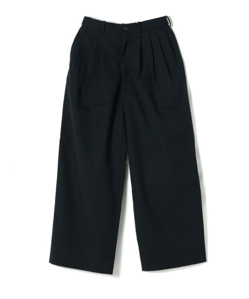 MARKAWARE(マーカウェア)】 TRIPLE PLEATED WIDE TROUSERS