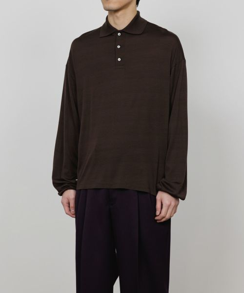 MARKAWARE(マーカウェア)】 LONG SLEEVE POLO｜PARIGOT ONLINE（パリゴ