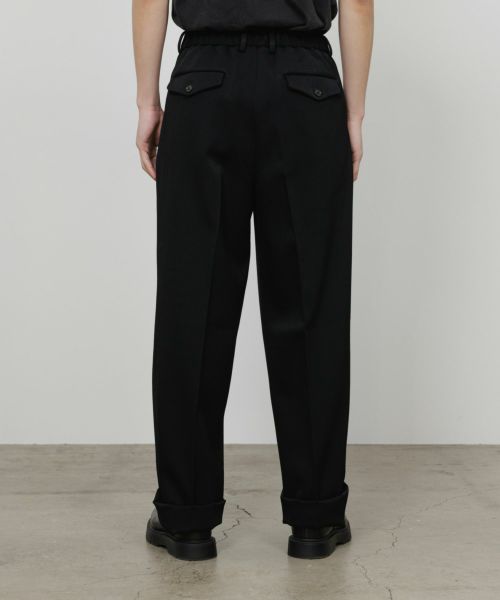 MARKAWARE CLASSIC WIDE TROUSERS 2 ブラック MARKAWARE(マーカウェア