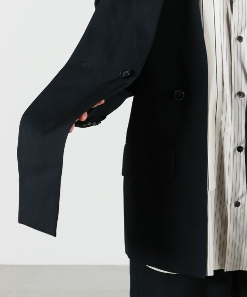 タグ付き ウジョー カットアップジャケット L テーラードジャケット タグ付き ウジョー カットアップジャケット L テーラードジャケット