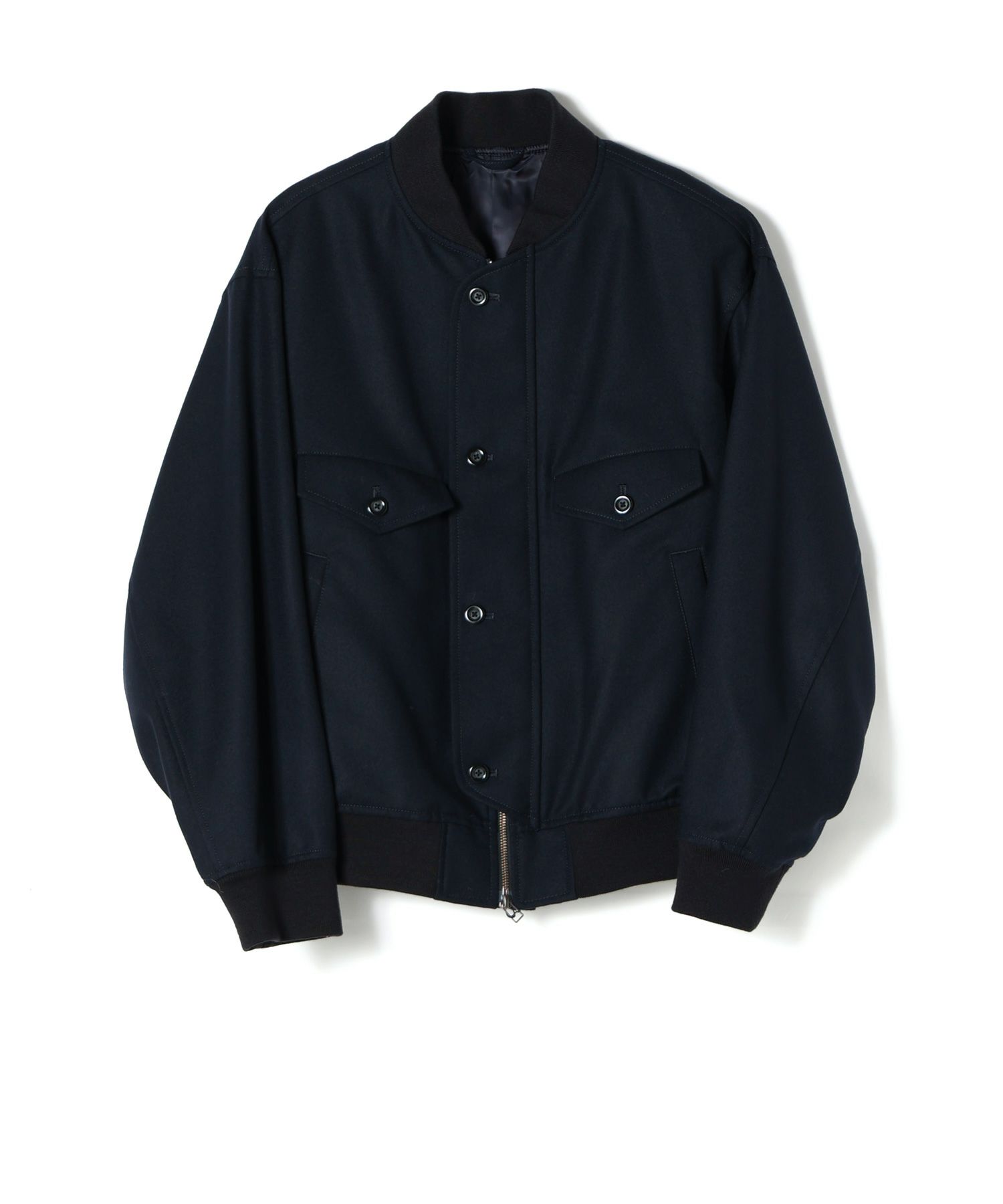 UJOH(ウジョー)】 4 Pockets Zip-up Rib Blouson｜PARIGOT ONLINE